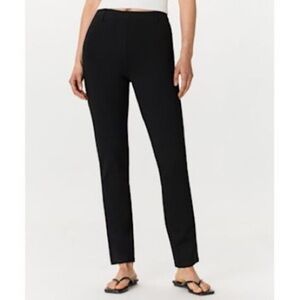 Elegant Black Women's Straight Leg Pants